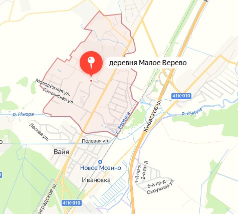 деревня Малое Верево купить щебень малое верево