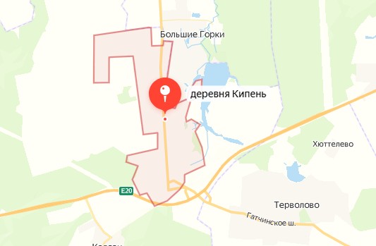 купить щебень деревня кипень
