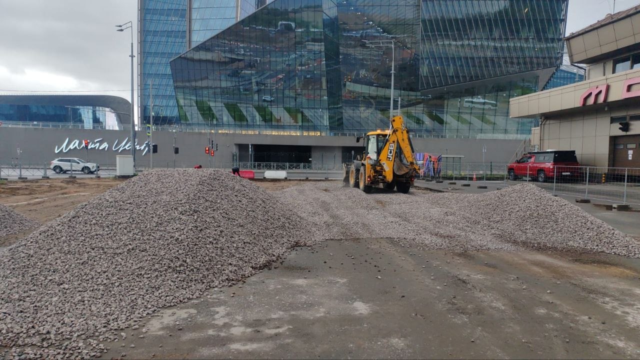 Парковка Лахта-центр